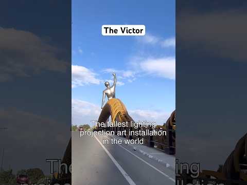 ONE OF THE TALLEST STATUE IN THE PHILIPPINES🇵🇭 #TheVictor #shorts #shortvideo #Bridgetowne #statue