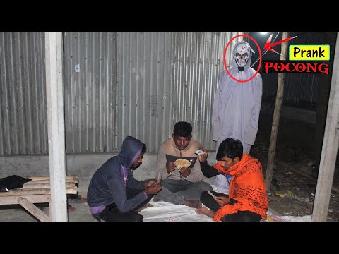 viral Prank Pocong bocil lagi tidur ngakak🤣