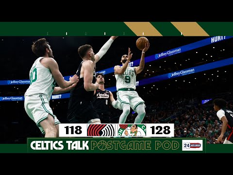 POSTGAME POD: An historic night for C's as Pritchard, White each go off for 40+ for Trail Blazers