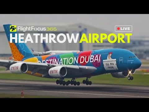 STORM EOWYN Live London Heathrow Airport