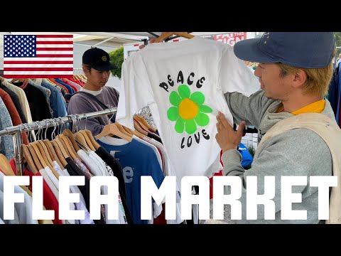 Infiltrating Thrift!! → Buying used clothes at the hottest vintage flea market in LA!!