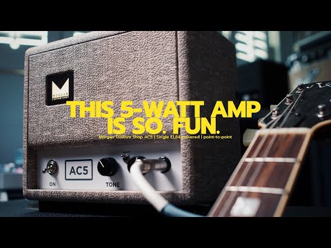 Morgan Amps AC5 might be my new favorite small tube amp! | mini AC30 tones