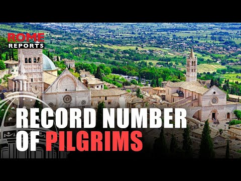 The beautiful spiritual sites of Assisi draw in record number of pilgrims in 2024