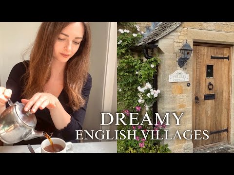 Dreamy English villages in Cotswolds - Snowshill & Lower Slaughter slow living UK countryside vlog