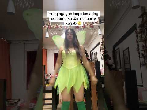 FAIRY COSTUME! If I had received the costume yesterday,I would have won the first place🤣😂 #short