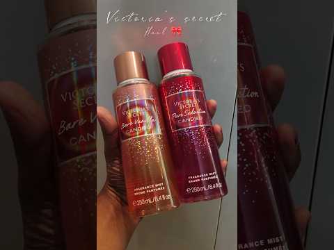 victoria's secret haul 💕🍰🍬| most delicious smelling body mist ever| candied collection #shorts