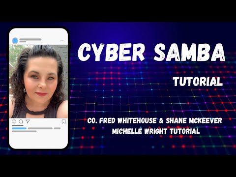 Cyber samba line dance tutorial high intermediate samba by Fred Whitehouse & Shane McKeever