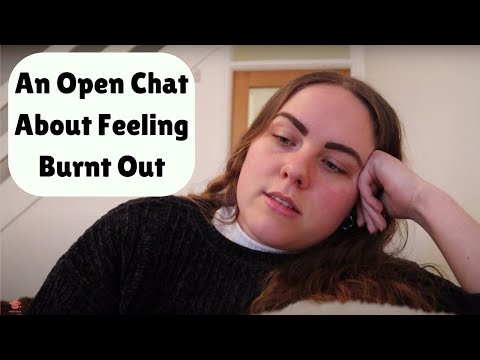 Dealing with Burn Out as a PhD Student and Content Creator - Chit Chat Vlog