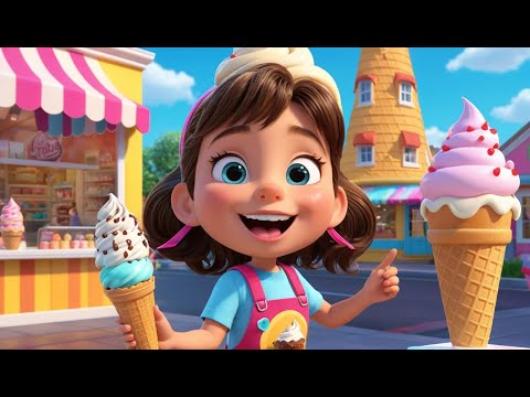 The Ice Cream Bridge Melts Away | Fun Nursery Rhyme for Kids | Sing-Along Song