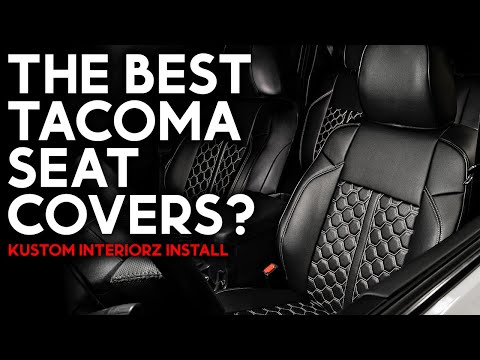 Completely Changing This Tacoma Interior! Kustom Interiorz Seat Cover Upgrade