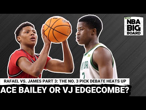 Rafael vs James Part III: Ace Bailey or VJ Edgecombe?  The Ultimate Debate