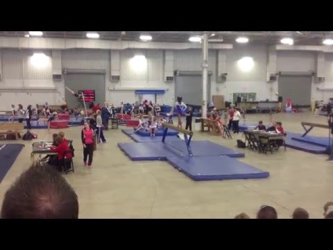 Level 4 Gymnastics Beam Routine 9.025