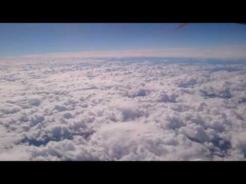 【アメリカ上空】一面に広がる雲海