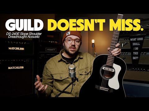 GUILD DOESN'T MISS with this affordable acoustic guitar | Guild DS-240E Memoir