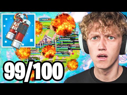 I Hosted A EXPLOSIVES Only Tournament In Season 2 Fortnite! (craziest custom)