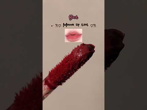 Prettiest mauve lip tint ever ⋆. 𐙚 ˚🤎| best lip tint for brown skin| etude tint mauvement #shorts