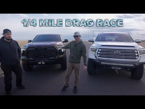 Supercharged 2nd Gen Tundra vs. Stock 3rd Gen Tundra: The Ultimate Race!