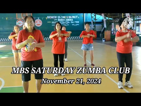 NOVEMBER 21, 2024/ MBS SATURDAY ZUMBA CLUB