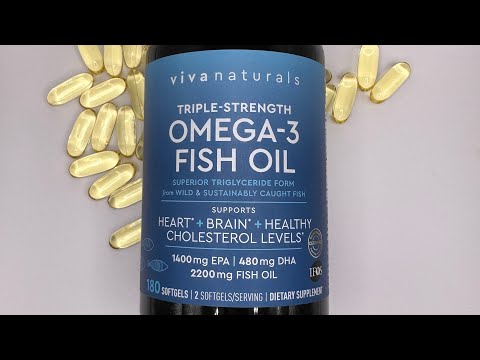 VIVA Naturals Omega-3 Fish Oil Review