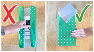 *NEW* GIFT WRAPPING HACKS YOU HAVE TO TRY 🎁 (wrap with no tape!!!)