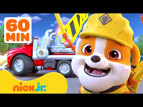 Rubble's Best Moments on NEW EPISODES of Rubble & Crew! #3 👷‍♂️ 60 Minutes | Nick Jr.