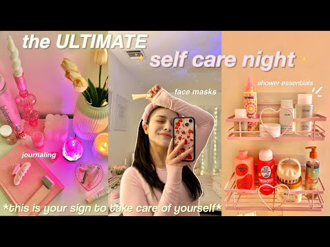 SELF CARE night routine ✨🫧 skincare, everything shower, favorite products