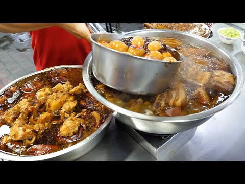 Must-eat pork rice in Taiwan kong lou phan