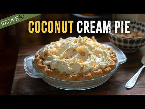 The Best Coconut Cream Pie You'll Ever Make!