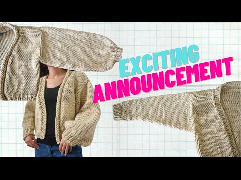 Exciting Announcement *(new knitting pattern and special deal 😉)*