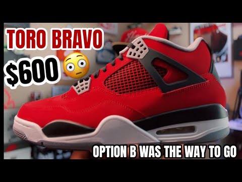 WHY I DIDNT PAY $600 FOR THE AIR JORDAN 4 TORO BRAVO….