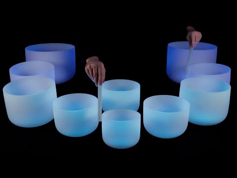 Crystal Bowls for Deep Sleep 🌀 Restorative Sound Journey 432 Hz