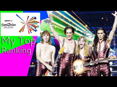 Eurovision Song Contest 2021 My Top Ranking of 39 Songs