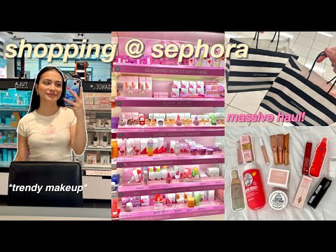 SHOP WITH ME AT SEPHORA 🛍️ viral tiktok makeup, skincare and haul