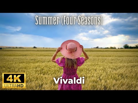 4K Nature Relaxation Film - Vivaldi - Summer (Four Seasons)