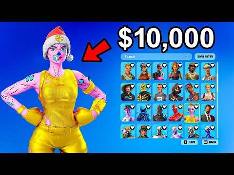 Trading a $1 Fortnite Account into a $10,000 RARE Account!