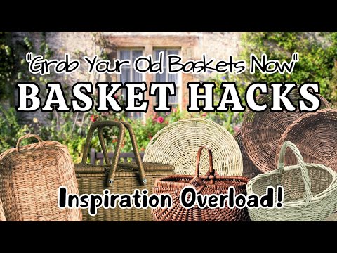 Basket Hacks‼️DIY's~You Don't Want to Miss! Grab Your Baskets and Get Ready!