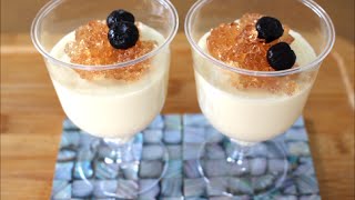 White chocolate mousse Recipe ホワイトチョコムースの作り方（レシピ）