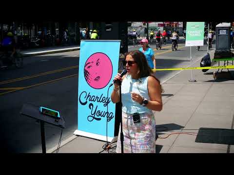 Charley Young - "I Want To Drag You Around" Live From the Bike New York TD Five Boro Bike Tour