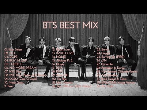 【勉強・作業用BGM】BTS BEST MIX【DJMIX】