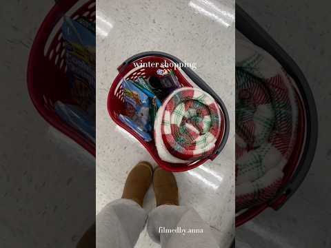 christmas shopping at target❄️ #shopping #christmas #target #vlog #christmasshopping #blowup #shorts