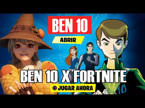 🔴¡ POSIBLE COLABORACION ! BEN 10 X  FORTNITE 😱- NUEVO IRON MAN DOOM