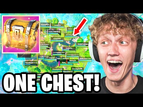 I Hosted a ONE CHEST Only Tournament In Season 2 Fortnite! (Mystery Loot)