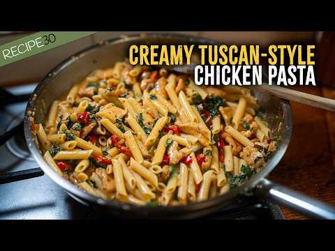 Creamy Sun-Dried Tomato Chicken Pasta You’ll Love