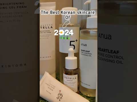 Best skincare of 2024 ✨| best of 2024 | the best korean skincare  #shortsvideo #shorts k beauty