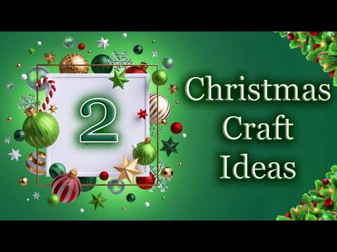 2 IDEAS🎄 Christmas Tree Ornaments 🎄 Xmas Decor With Star 🎄Christmas decoration ideas for home