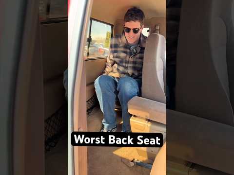 The worst back seat ever