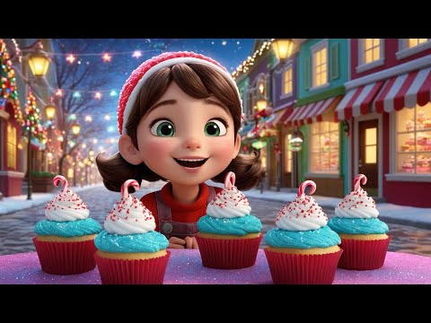 The Cupcake Parade Goes Marching On Rhyme Song | Educational Kids Songs