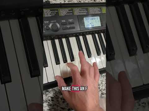 how to play a few chords #shorts #fyp #fypyoutube #howto #tutorial #piano #keyboard #funny #sub