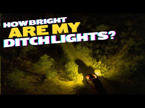 Baja Designs S2 Pro ditch light test