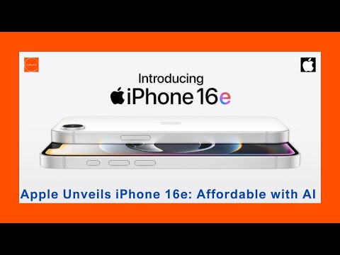 🚀 Apple Unveils iPhone 16e Affordable with AI 🔥📱 #apple #iphone16e #ai #technews #affordabletech